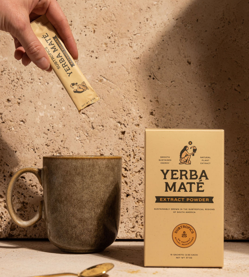 Yerba Maté Extract Powder, 30-Stick Full Pack