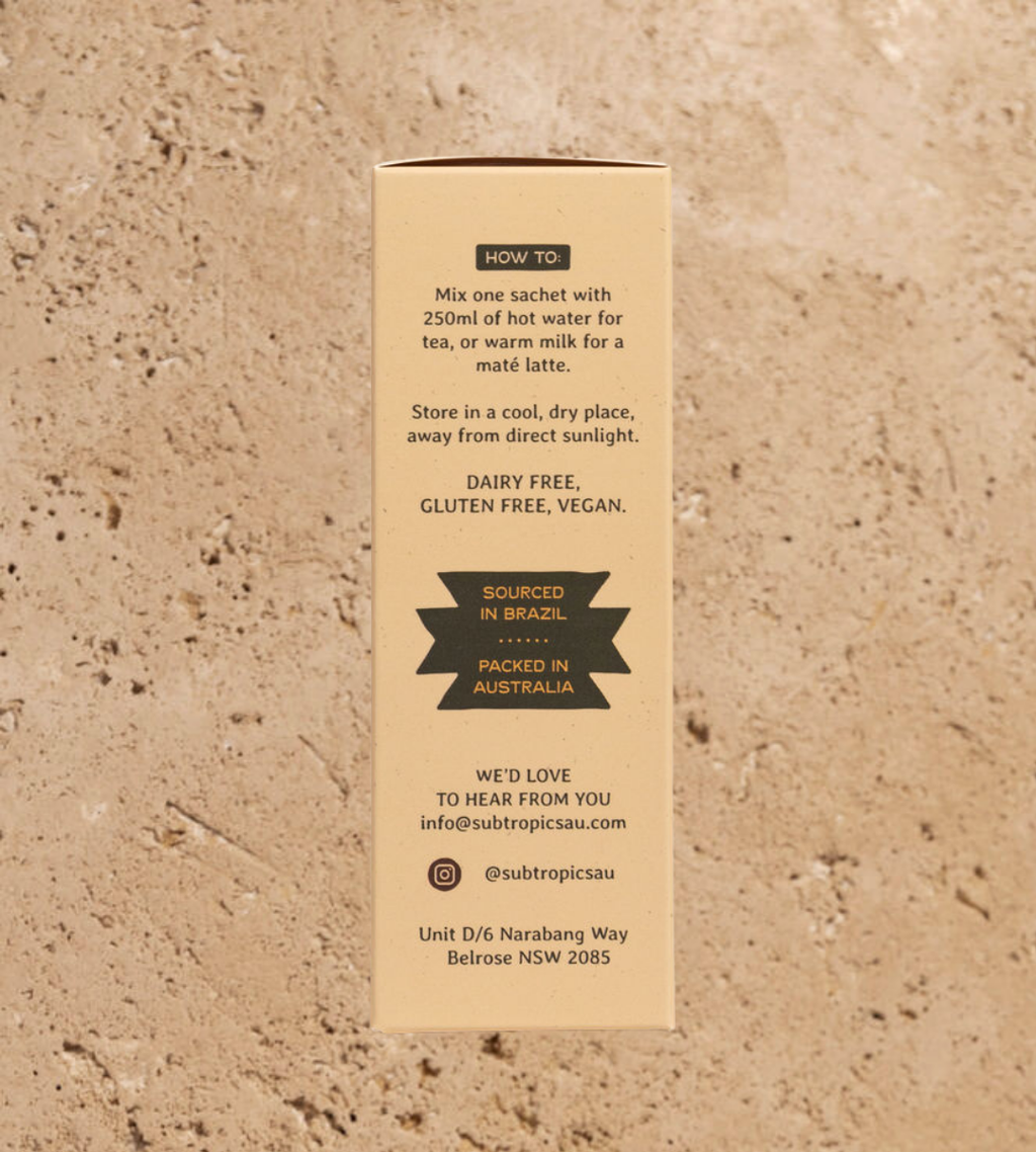 Yerba Maté Extract Powder, 30-Stick Full Pack